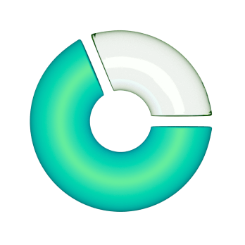 Green Cycle Symbolizing Continuous Growth and Momentum in the Dynamic Financial Markets.